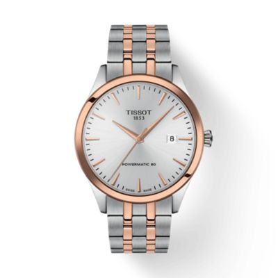 Men Tissot Classic Dream Powermatic 80 40mm Stainless steel Watch, Silver