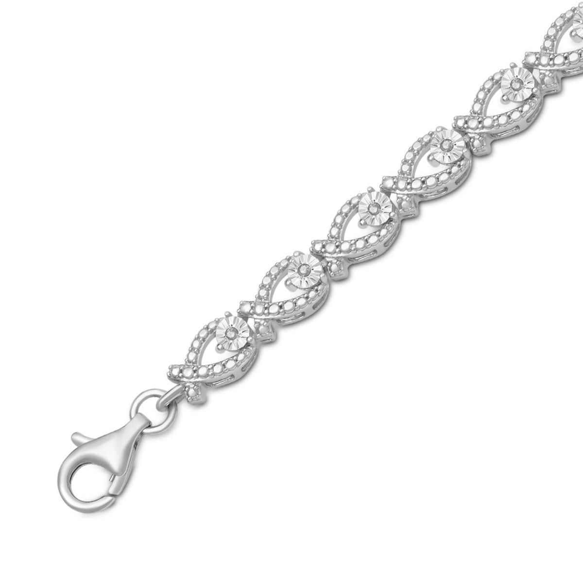 Womens Diamond Tennis Bracelet