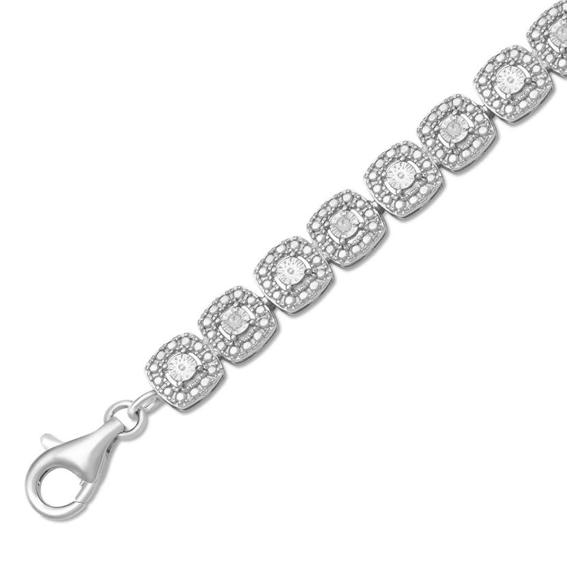 Womens Diamond Tennis Bracelet