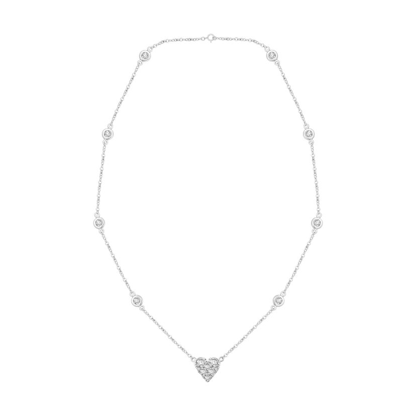 1 1/4 ct. tw. Diamond Necklace in 14K Gold
