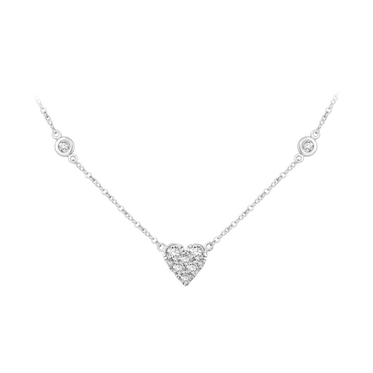 1 1/4 ct. tw. Diamond Necklace in 14K Gold
