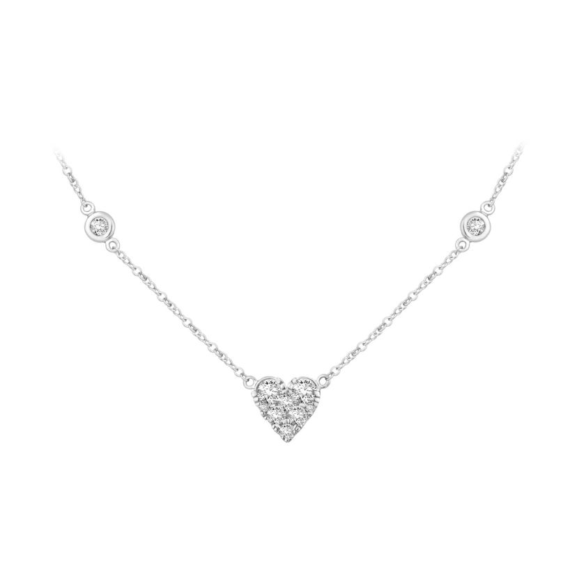 1 1/4 ct. tw. Diamond Necklace in 14K Gold