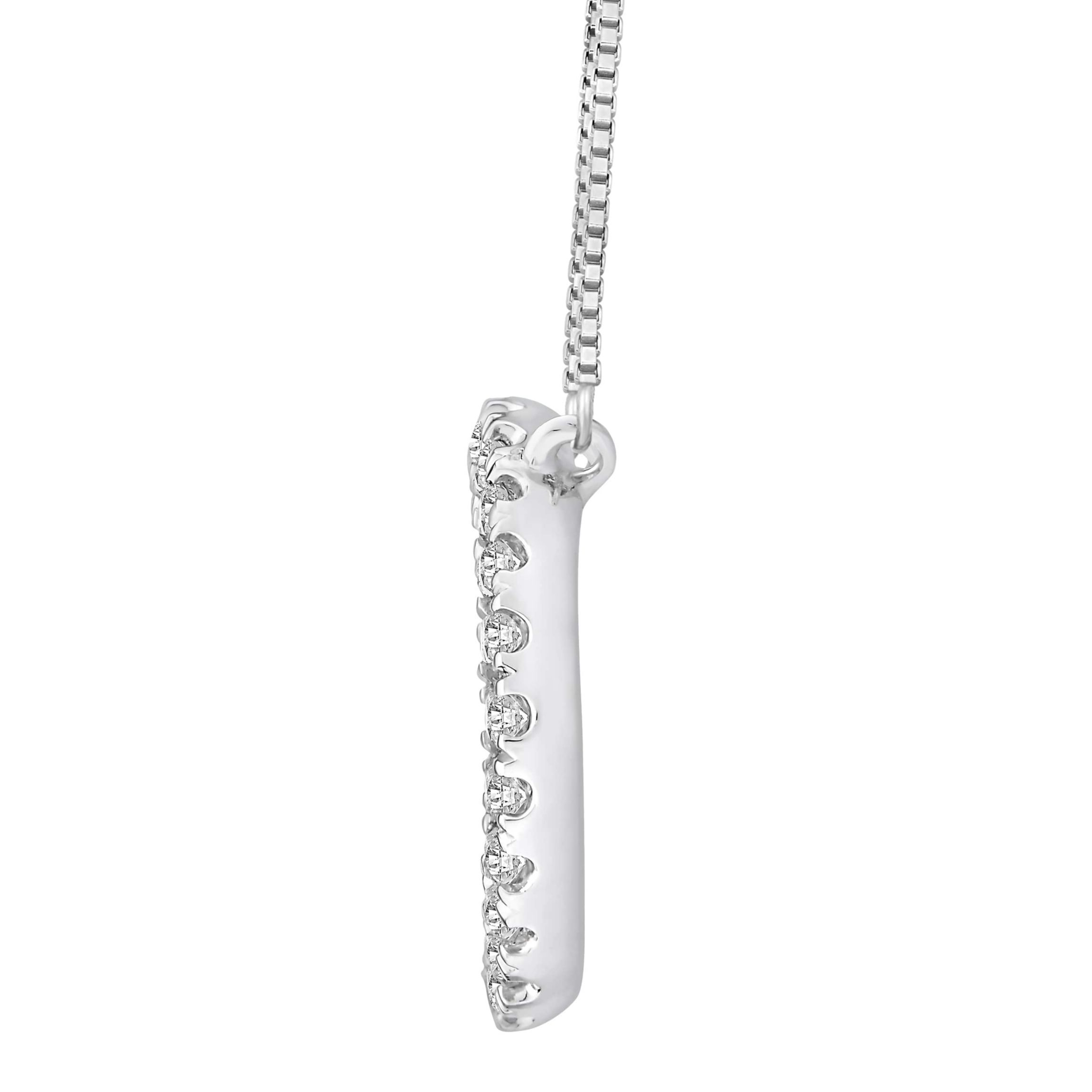 1/5 ct. tw. Diamond Round Shape Pendant in 14K Gold