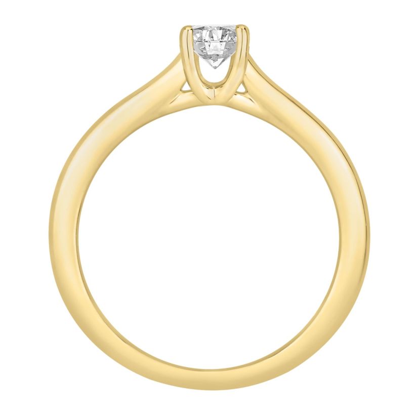 3/8 ct. tw. Diamond Solitare Ring in 14K Gold