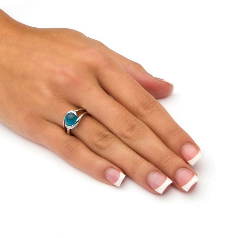 14-Piece Ring Set of Interchangeable Multi-Stones in .925 Sterling Silver
