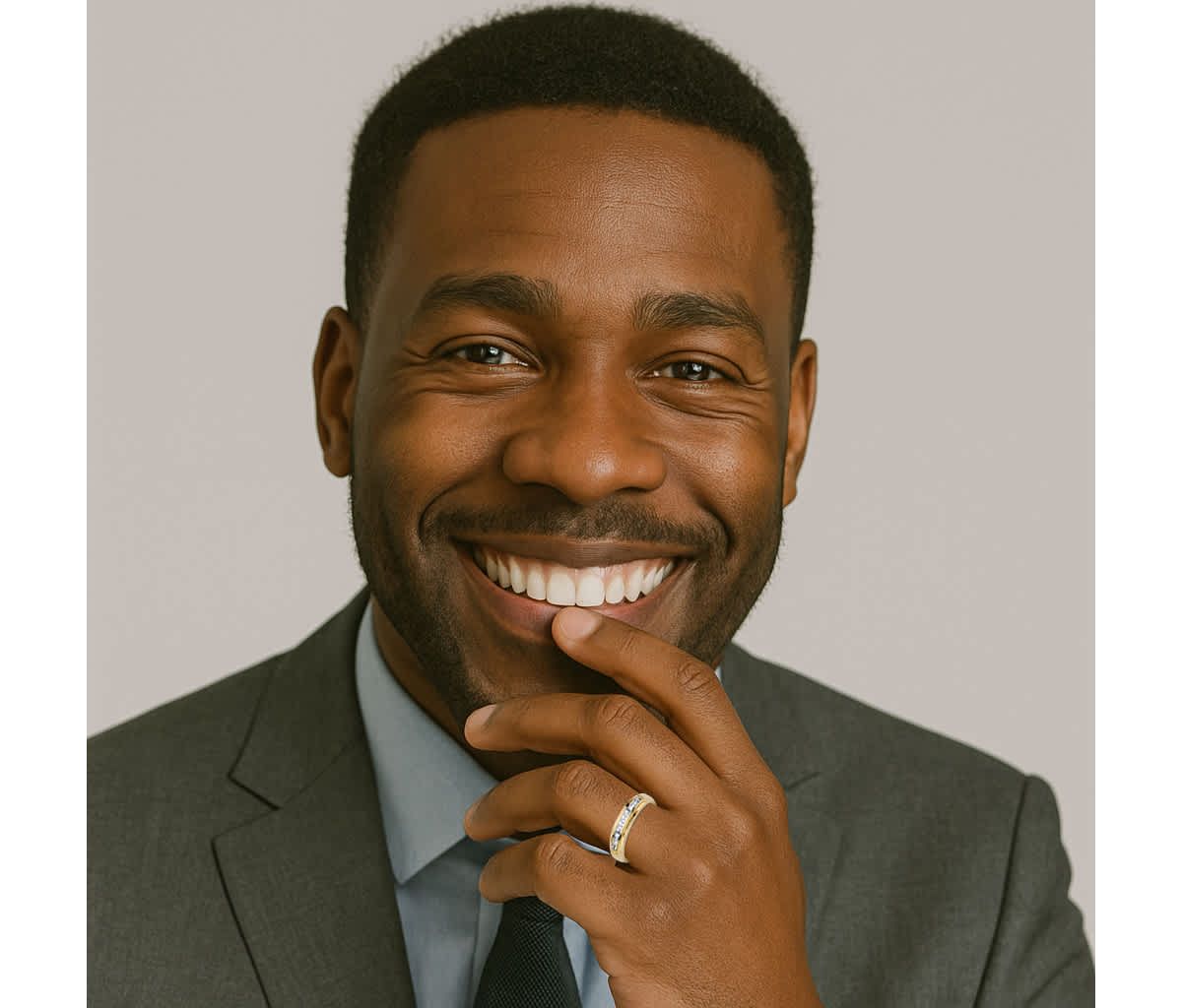 Mens Diamond Accent 18k Gold-plated Sterling Silver Wedding Ring