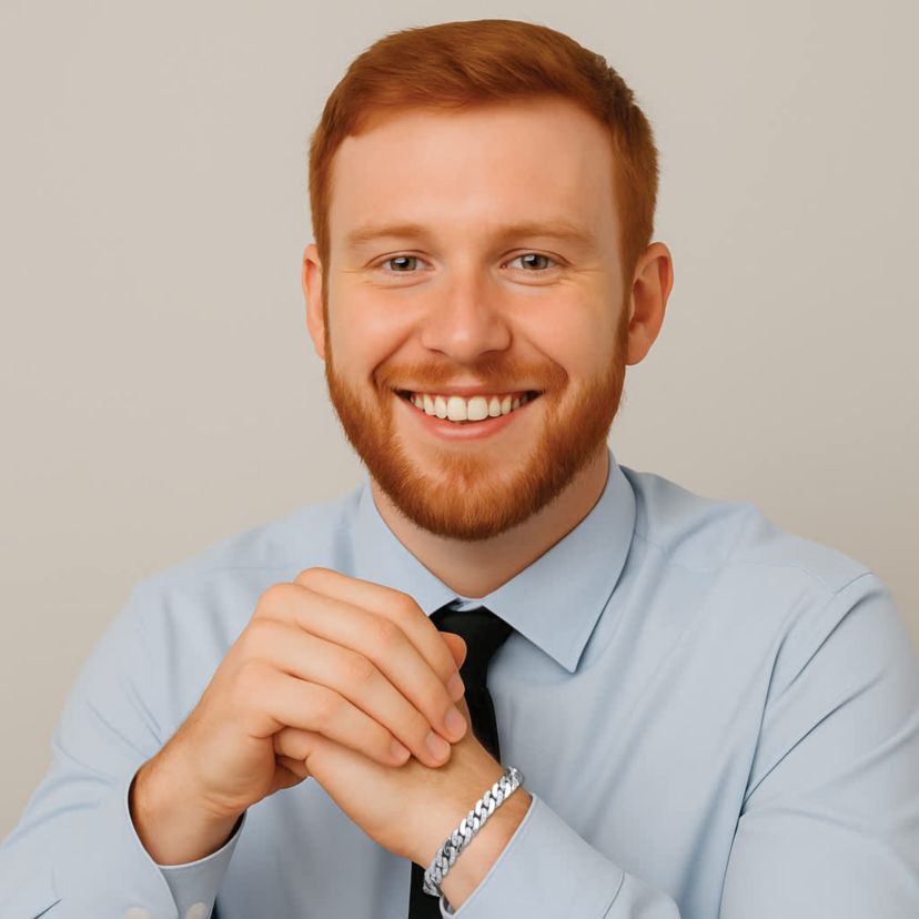 Mens Diamond Accent Curb-Link Bracelet Platinum-Plated 8.5"