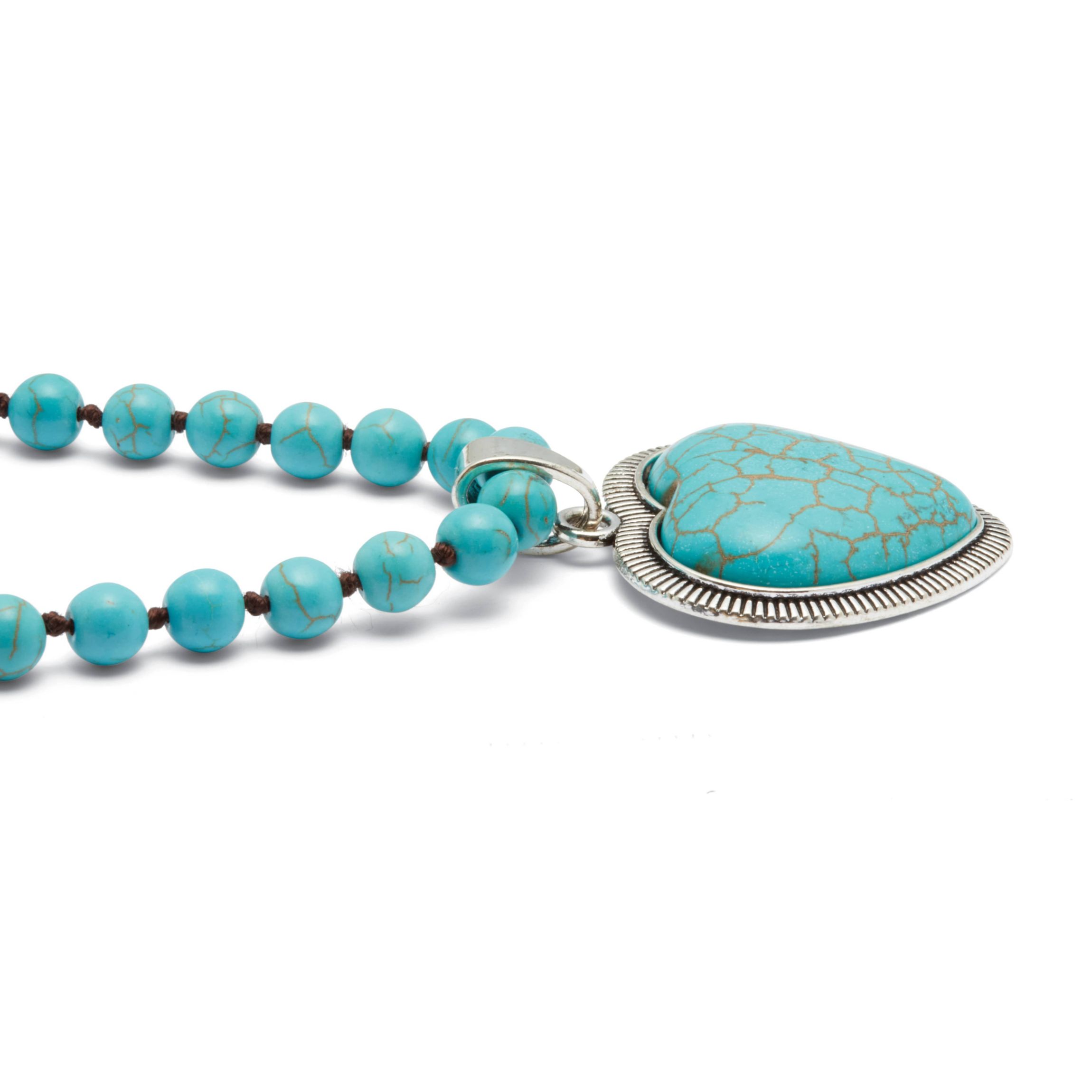 ROUND SIMULATED BIRTHSTONE APRIL CRYSTAL NECKLACE DROP