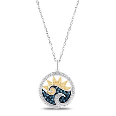 Verifine Jewelry Enchanted Disney Fine Jewelry Womens Pendant Necklace