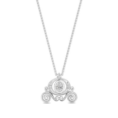 Verifine Jewelry Lab Created Enchanted Disney Fine Jewelry Womens Necklace