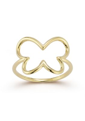 Ember Fine Jewelry 14K Gold Open Butterfly Ring