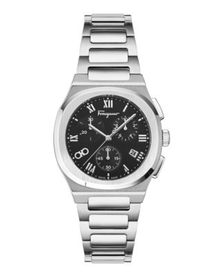 Men's Ferragamo Elliptical Chronograph Watch