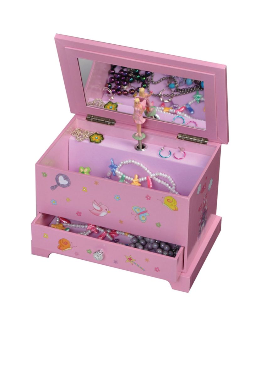 Kerri Girls Musical Ballerina Jewelry Box