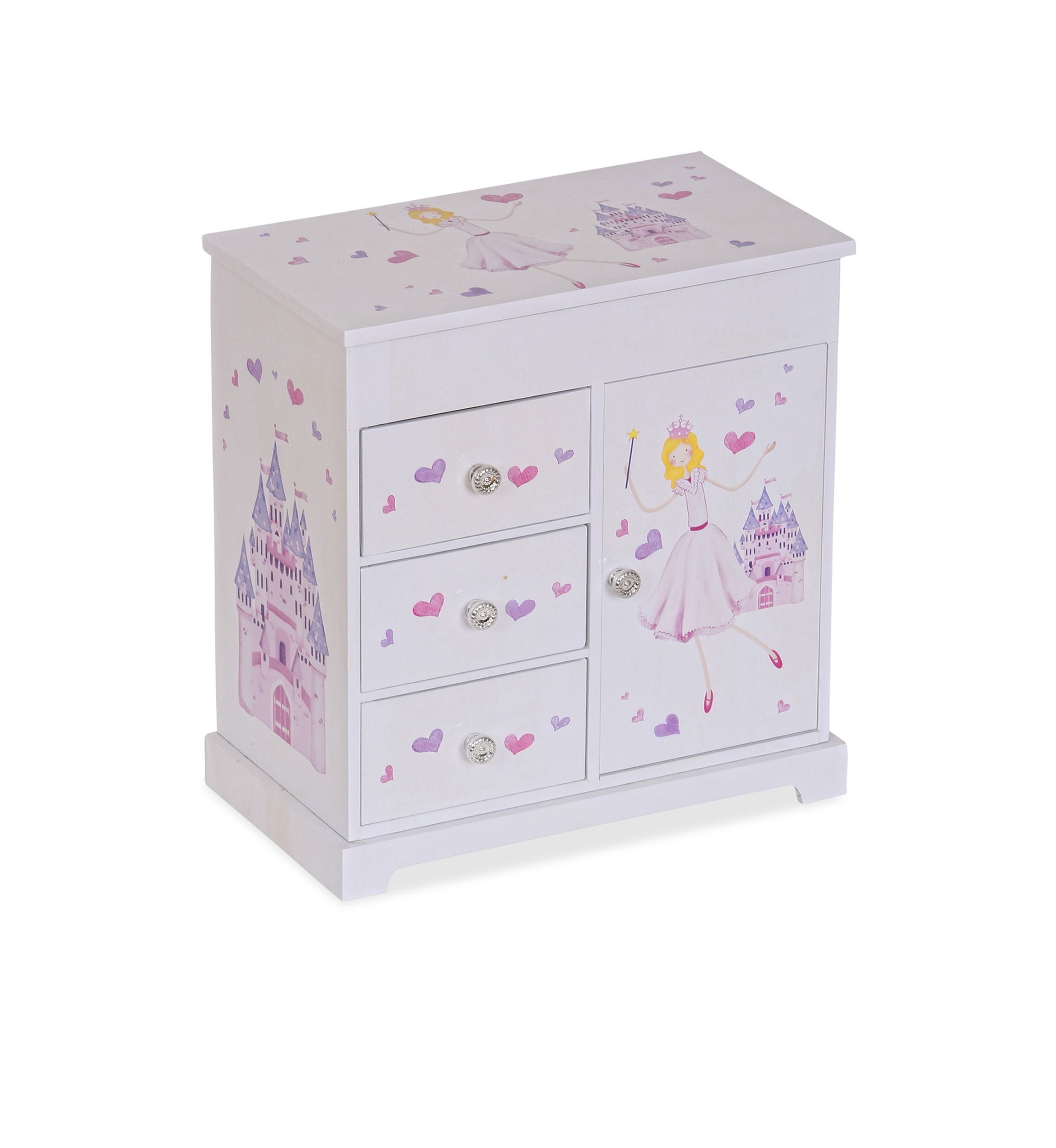 Adalyn Girls Musical Ballerina Jewelry Box