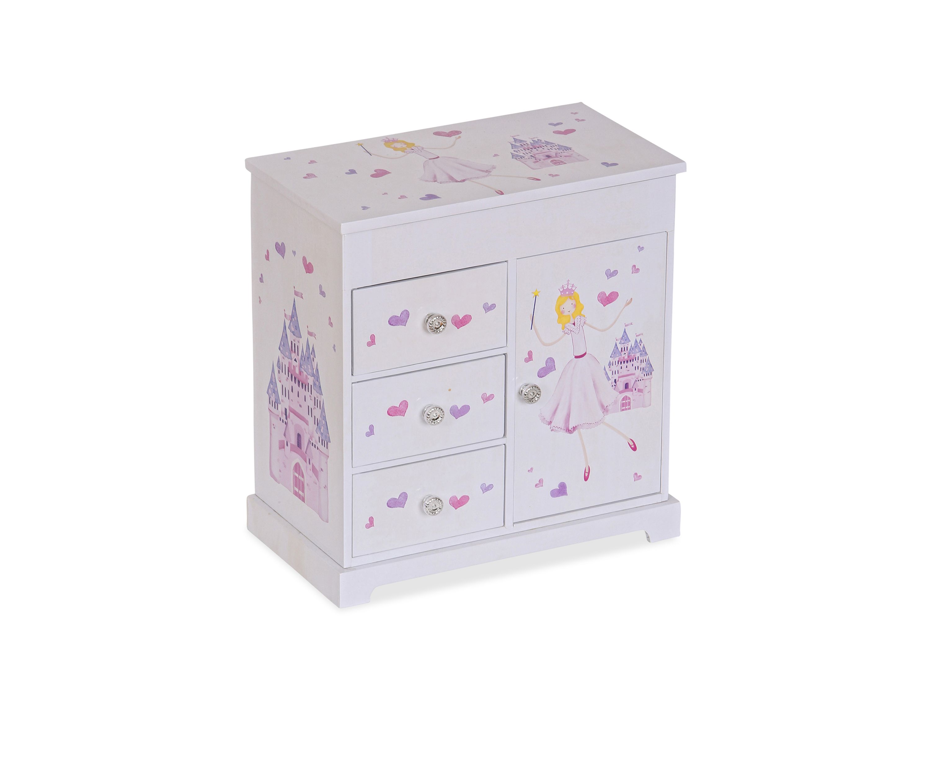 Adalyn Girls Musical Ballerina Jewelry Box