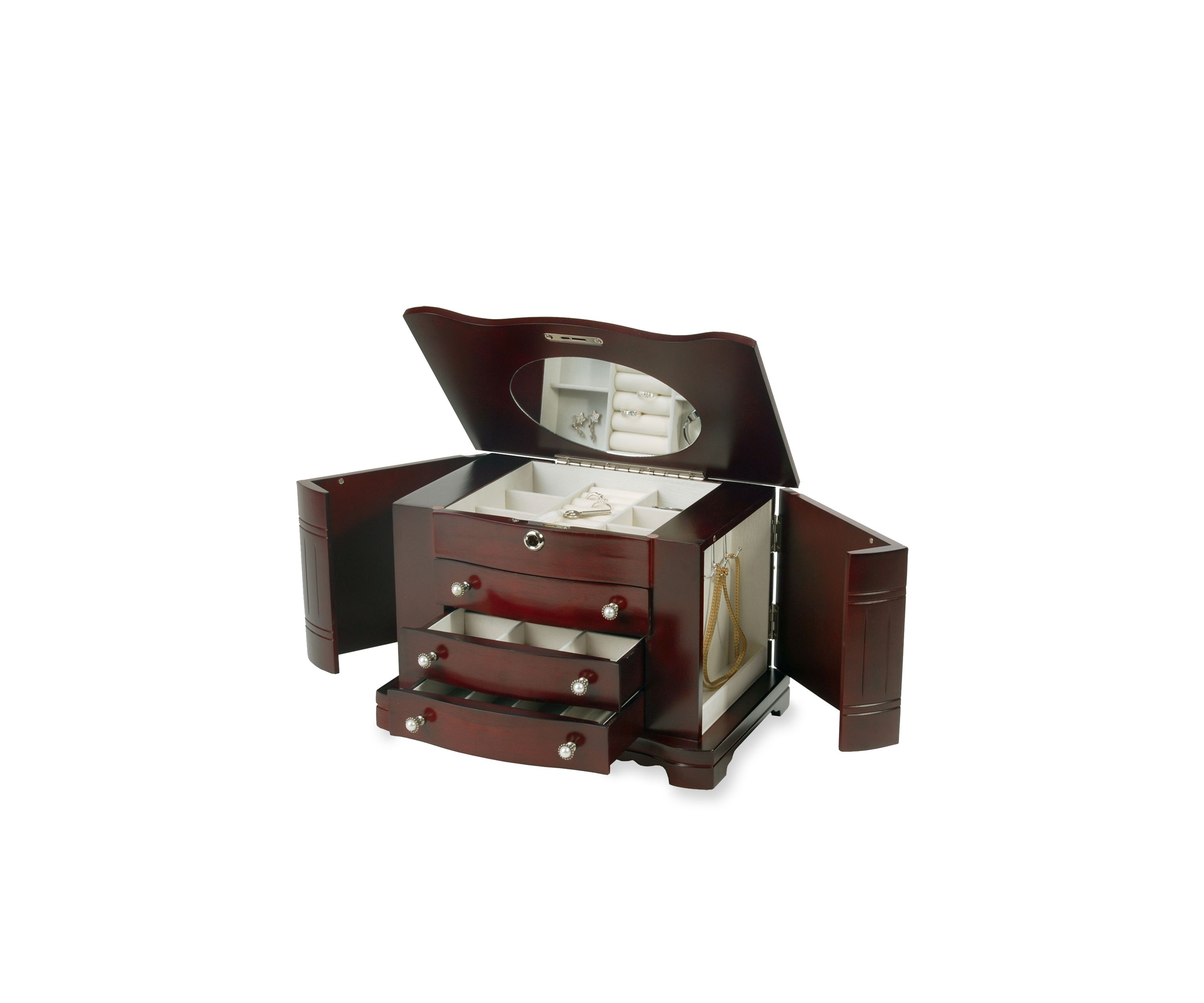 Rita Wooden Jewelry Box