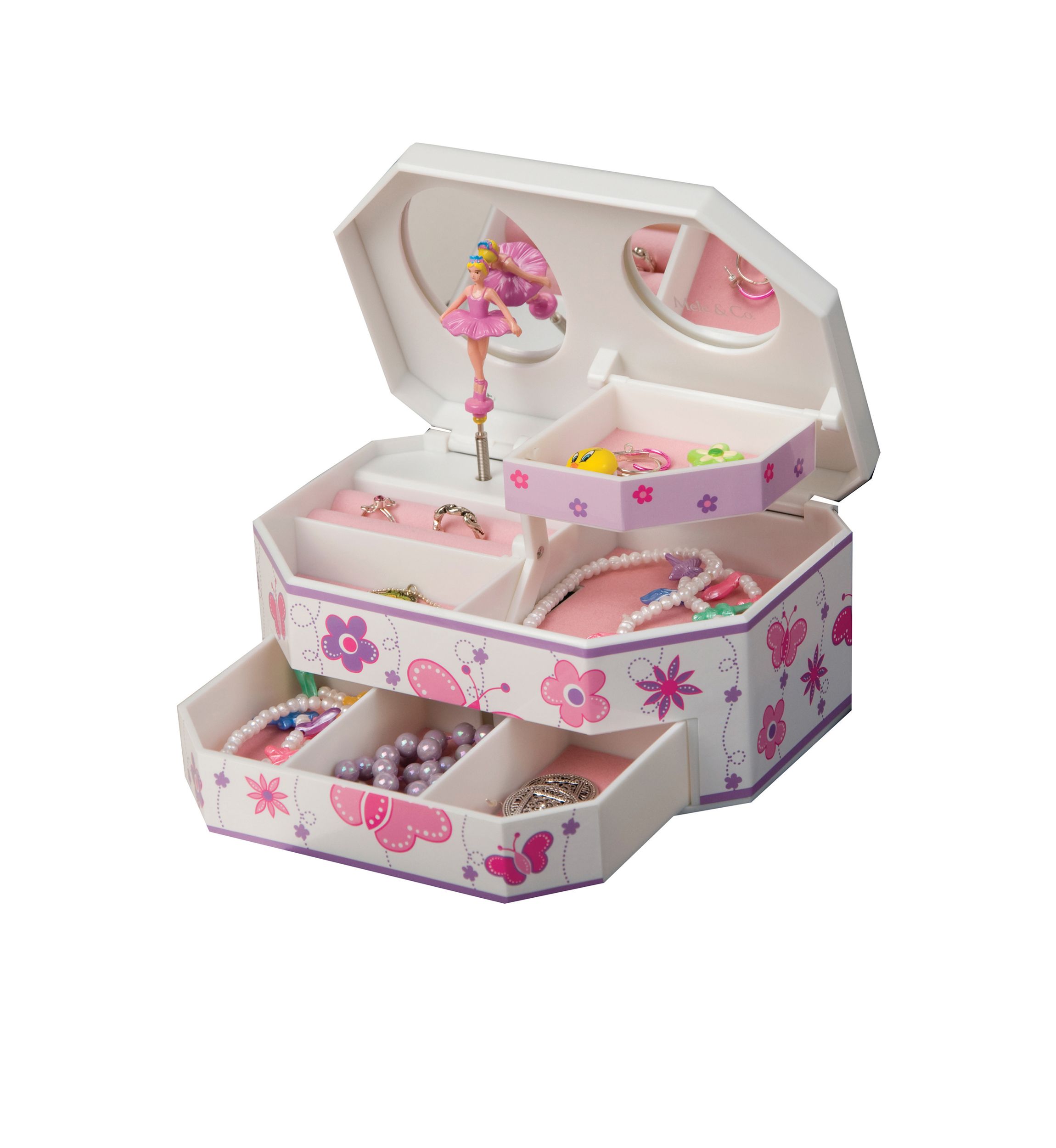 Kelsey Girls Musical Ballerina Jewelry Box