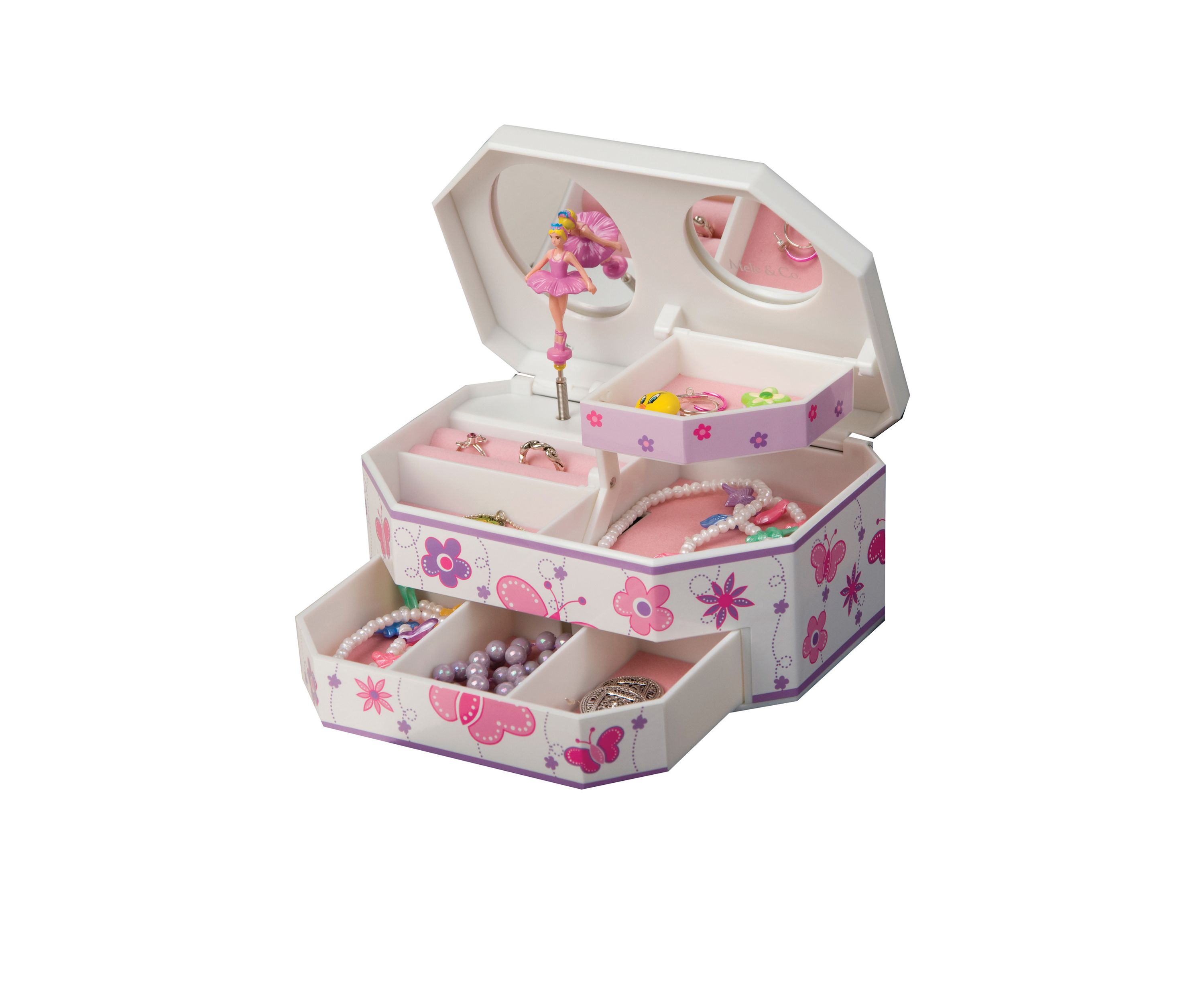 Kelsey Girls Musical Ballerina Jewelry Box