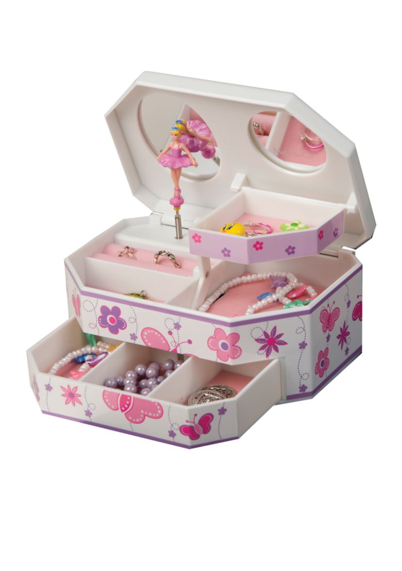 Kelsey Girls Musical Ballerina Jewelry Box