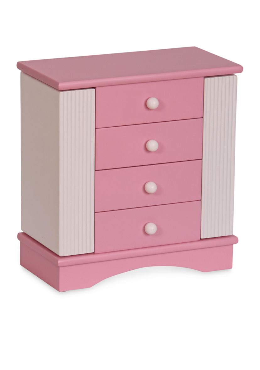 Elise Girls Wooden Musical Ballerina Jewelry Box