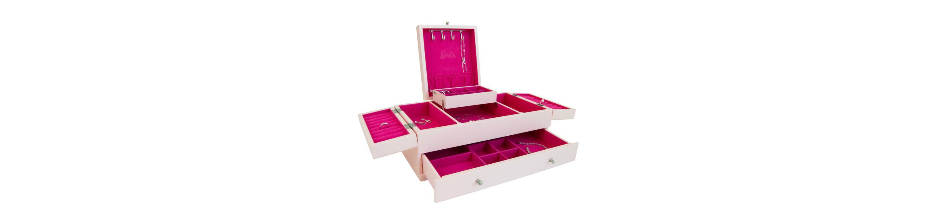 Barbie Baubles & Bling Wooden Jewelry Box by Mele and Co
