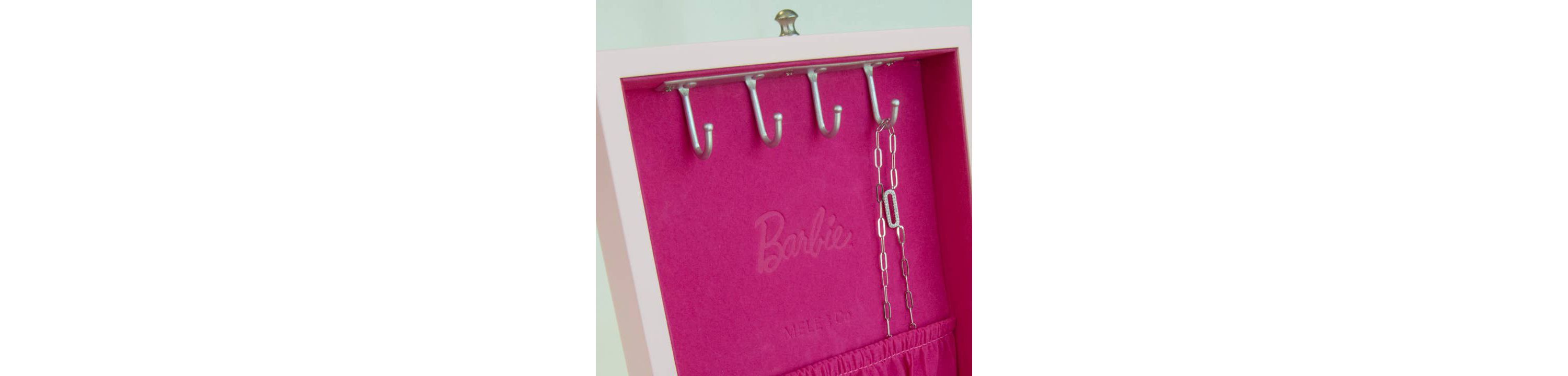 Barbie Baubles & Bling Wooden Jewelry Box by Mele and Co