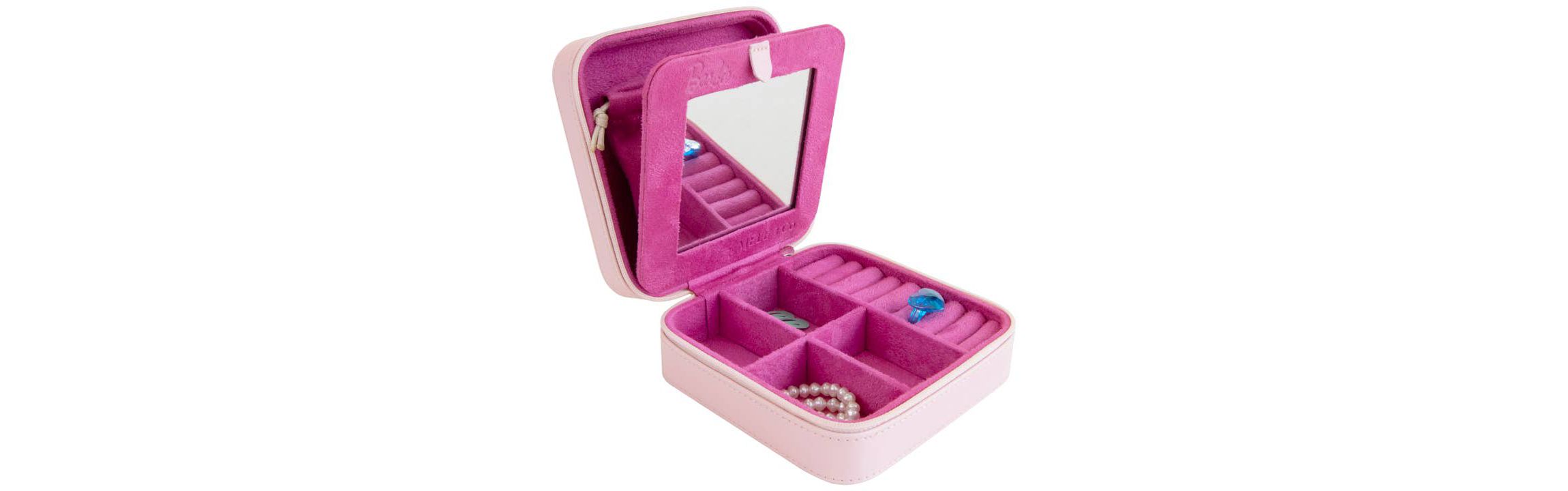 Barbie Bitsy Bijou Vegan Leather Travel Jewelry Case by Mele and Co