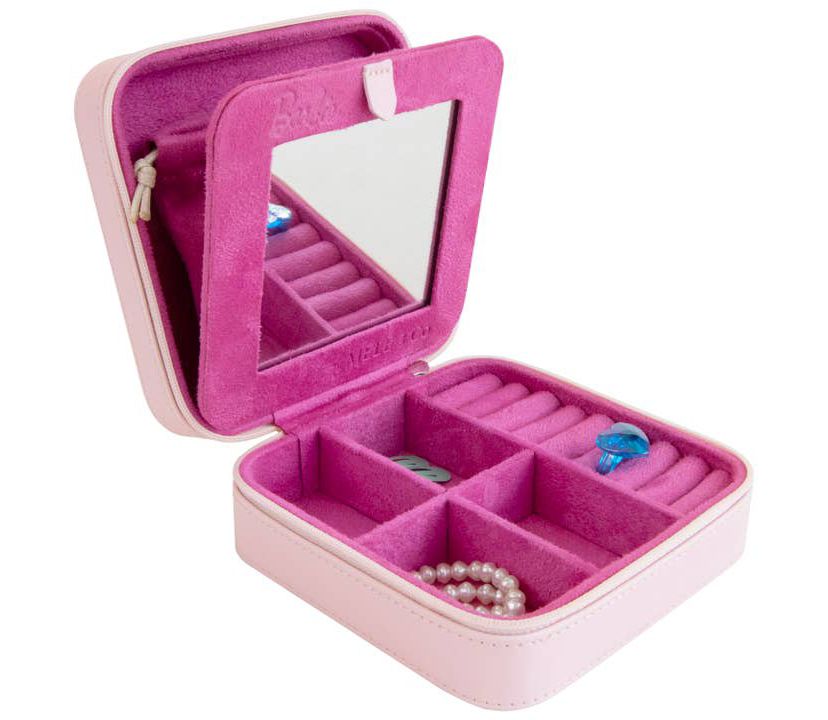 Barbie Bitsy Bijou Vegan Leather Travel Jewelry Case by Mele and Co