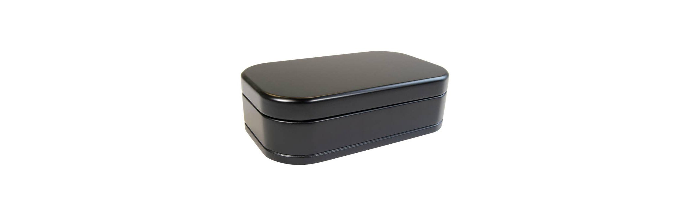Mele and Co Morgan Wooden Jewelry Box in Black