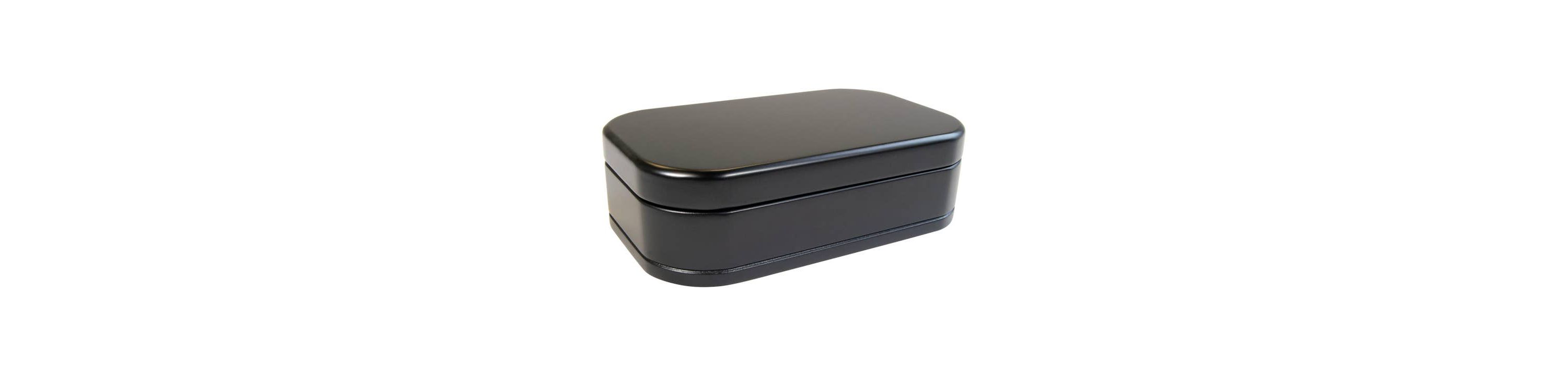 Mele and Co Morgan Wooden Jewelry Box in Black