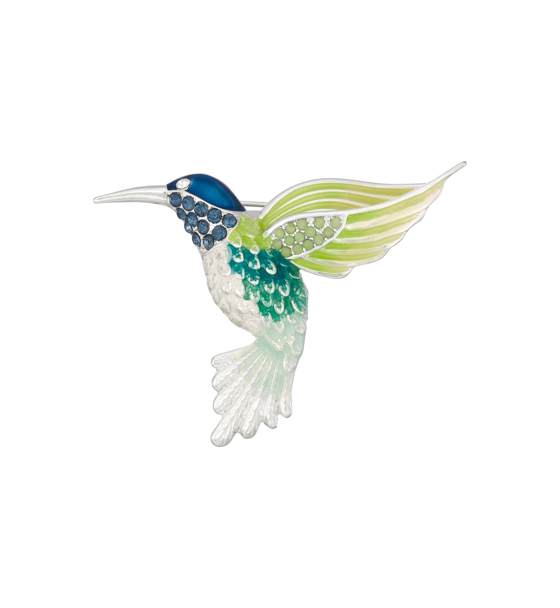 Multi Hummingbird Pin