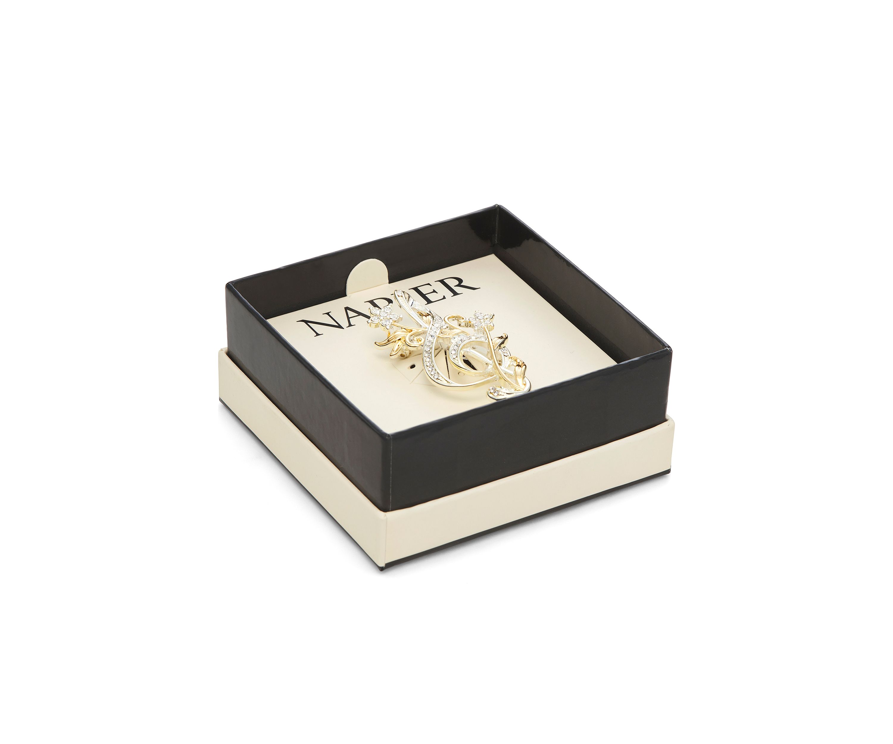 Two Tone Music Note Pin - Boxed