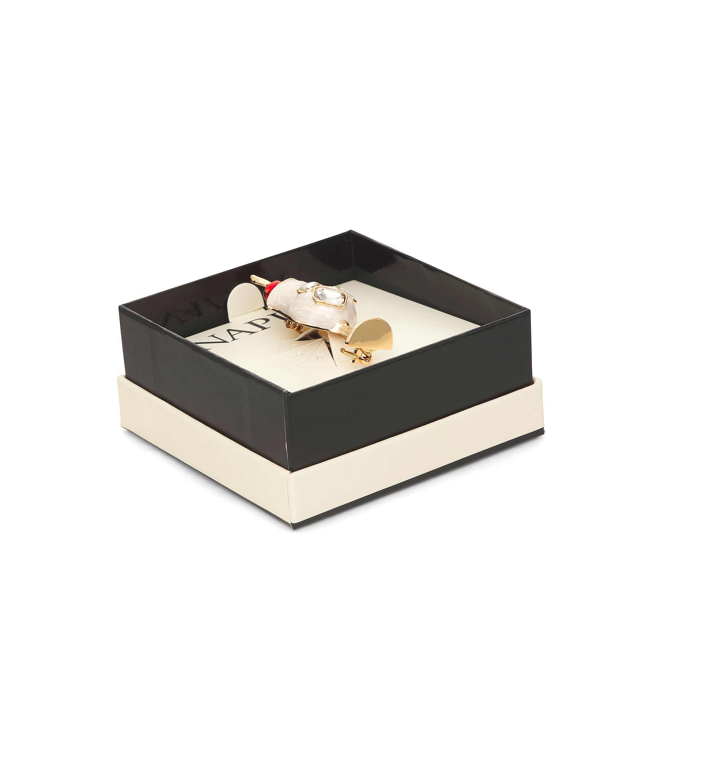 Gold Tone Multi Pina Colada Pin