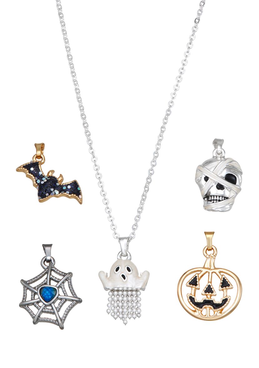 Halloween Multi Charm Necklace