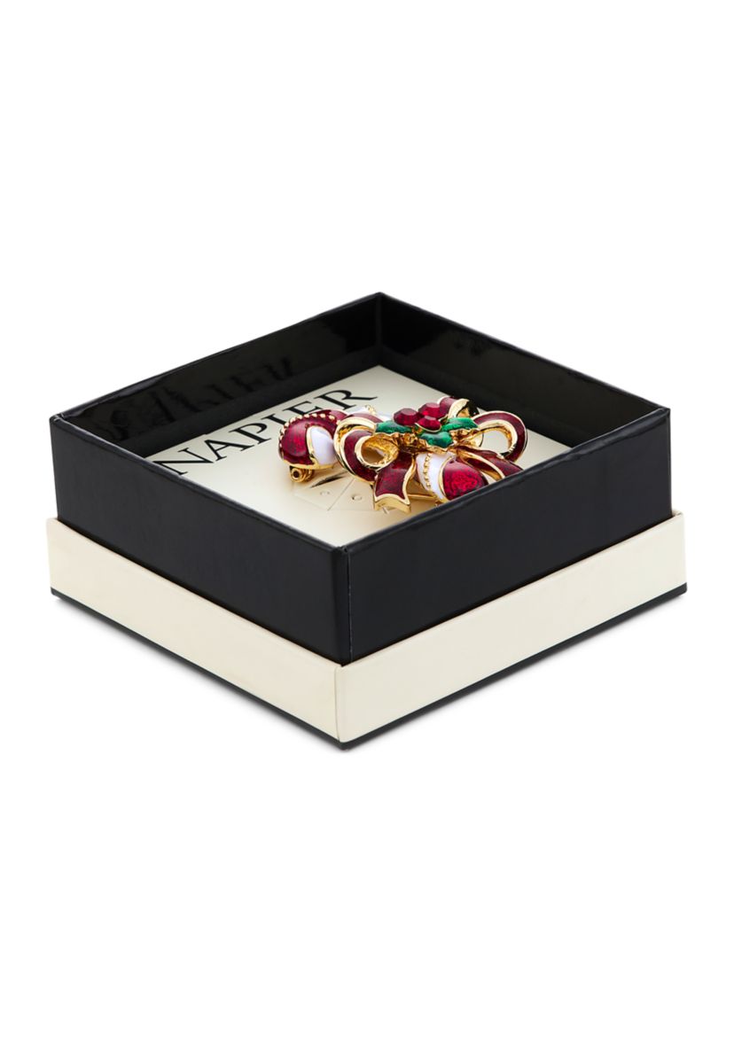 Candy Cane Holiday Pin