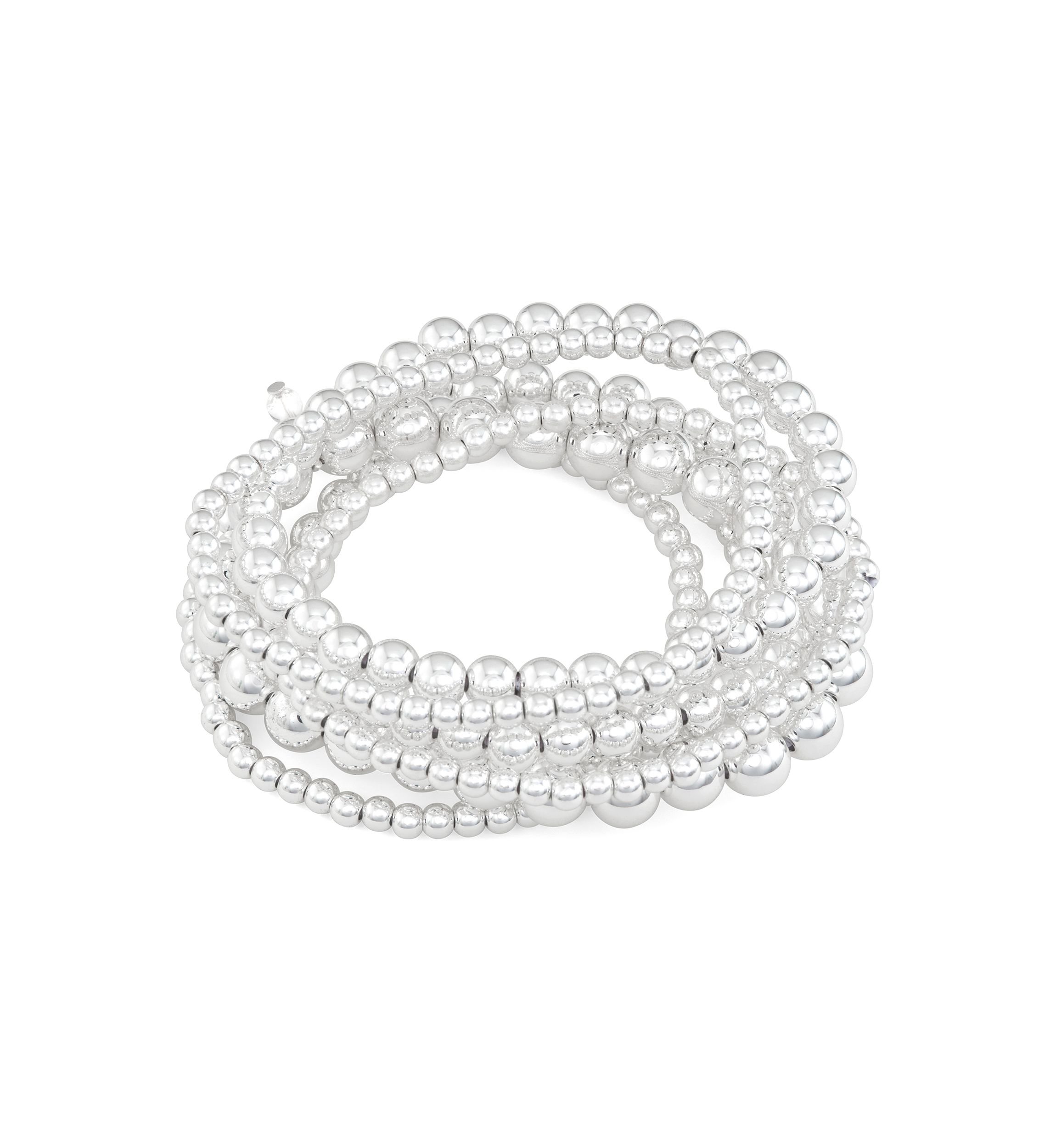 7 Row Bead Stretch Bracelet
