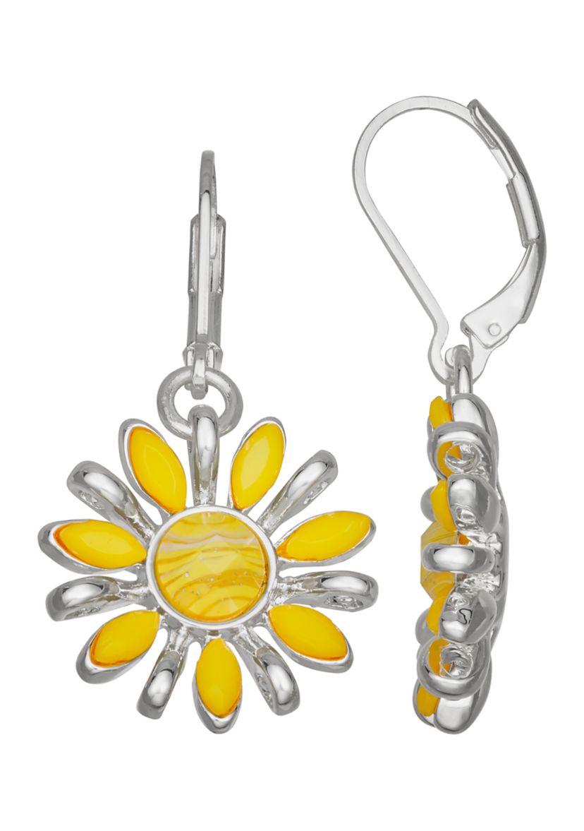 Florence Flower Drop Earrings