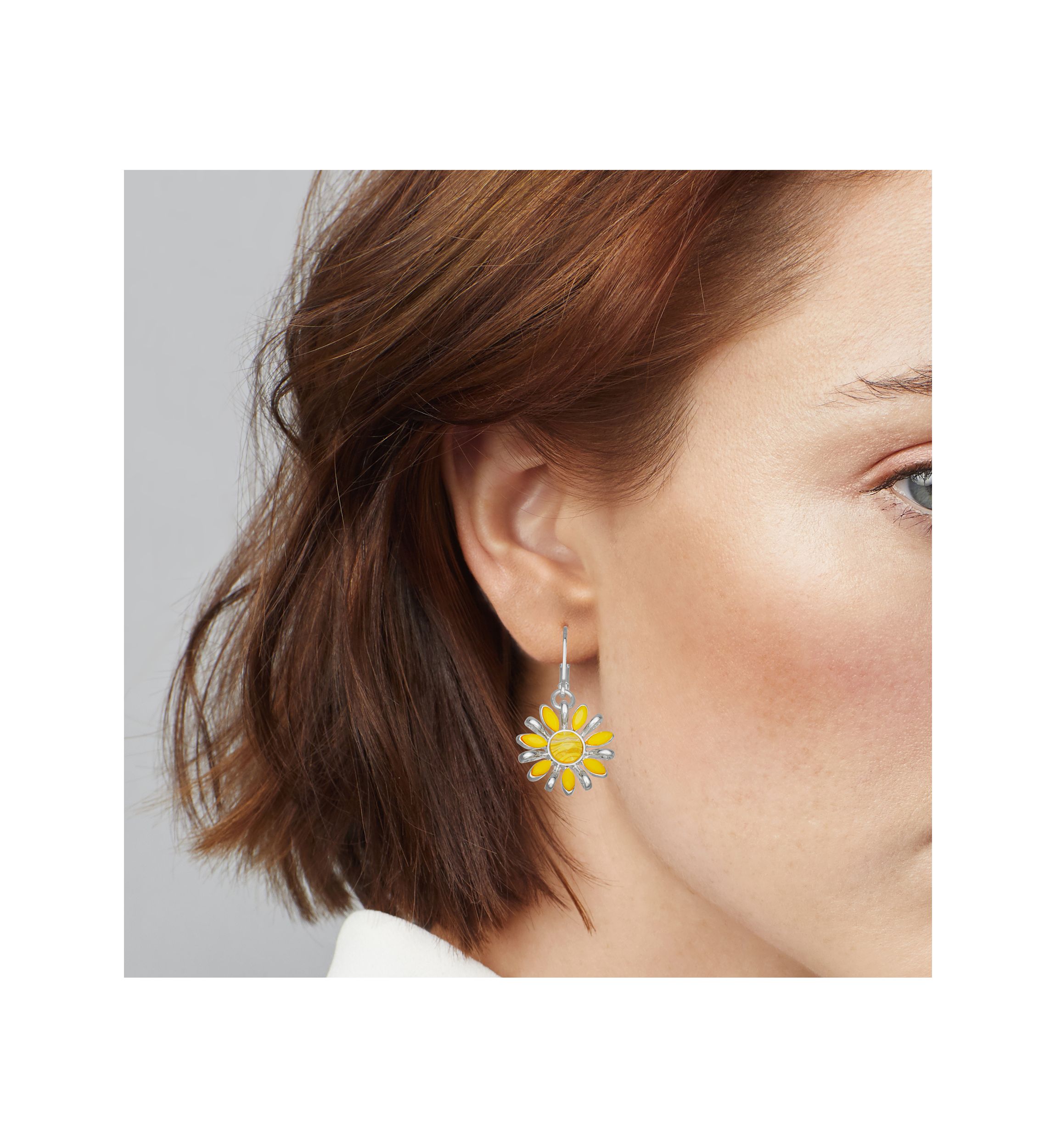 Florence Flower Drop Earrings
