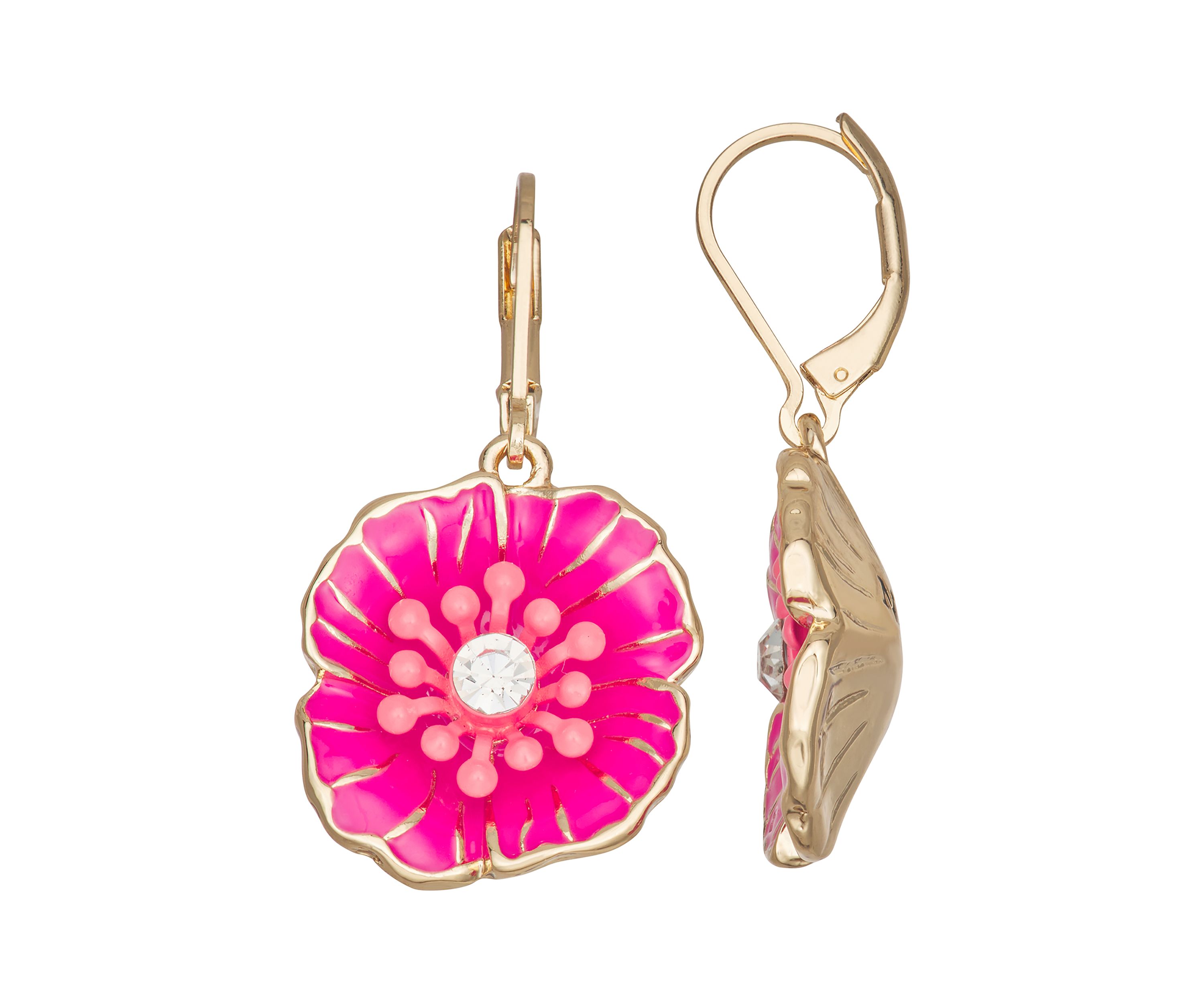 Flower Drop Earrings