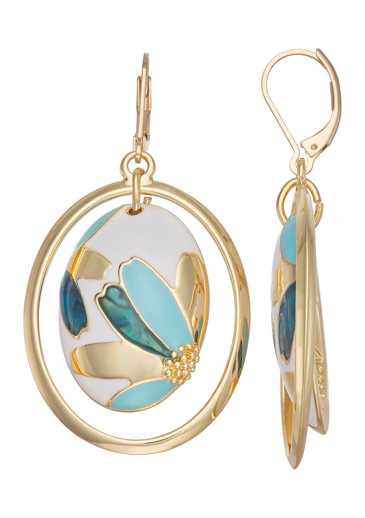 Spring Blooms Orbital Earrings