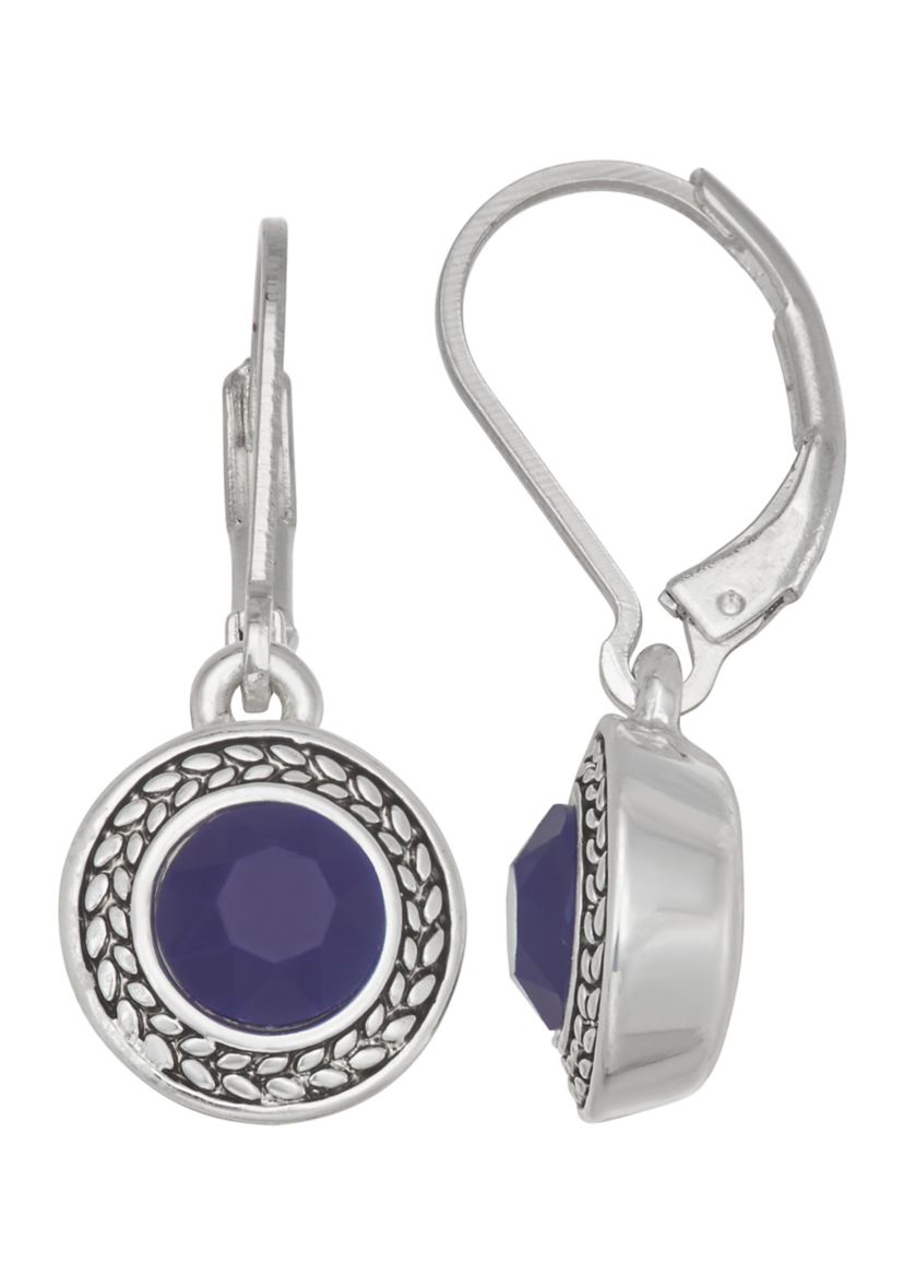 Lever Back Drop Earrings 