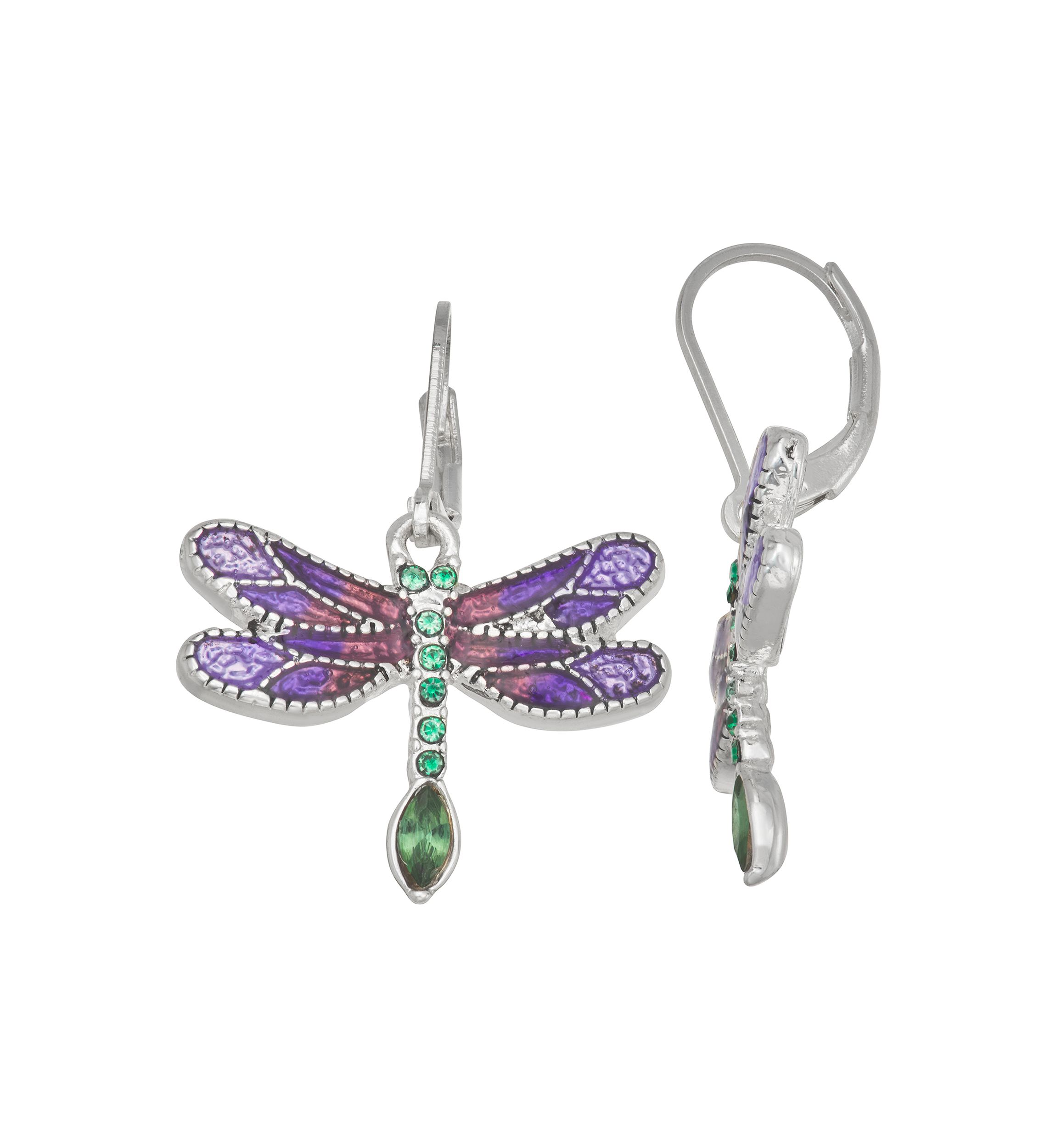 Dragonfly Drop Earrings