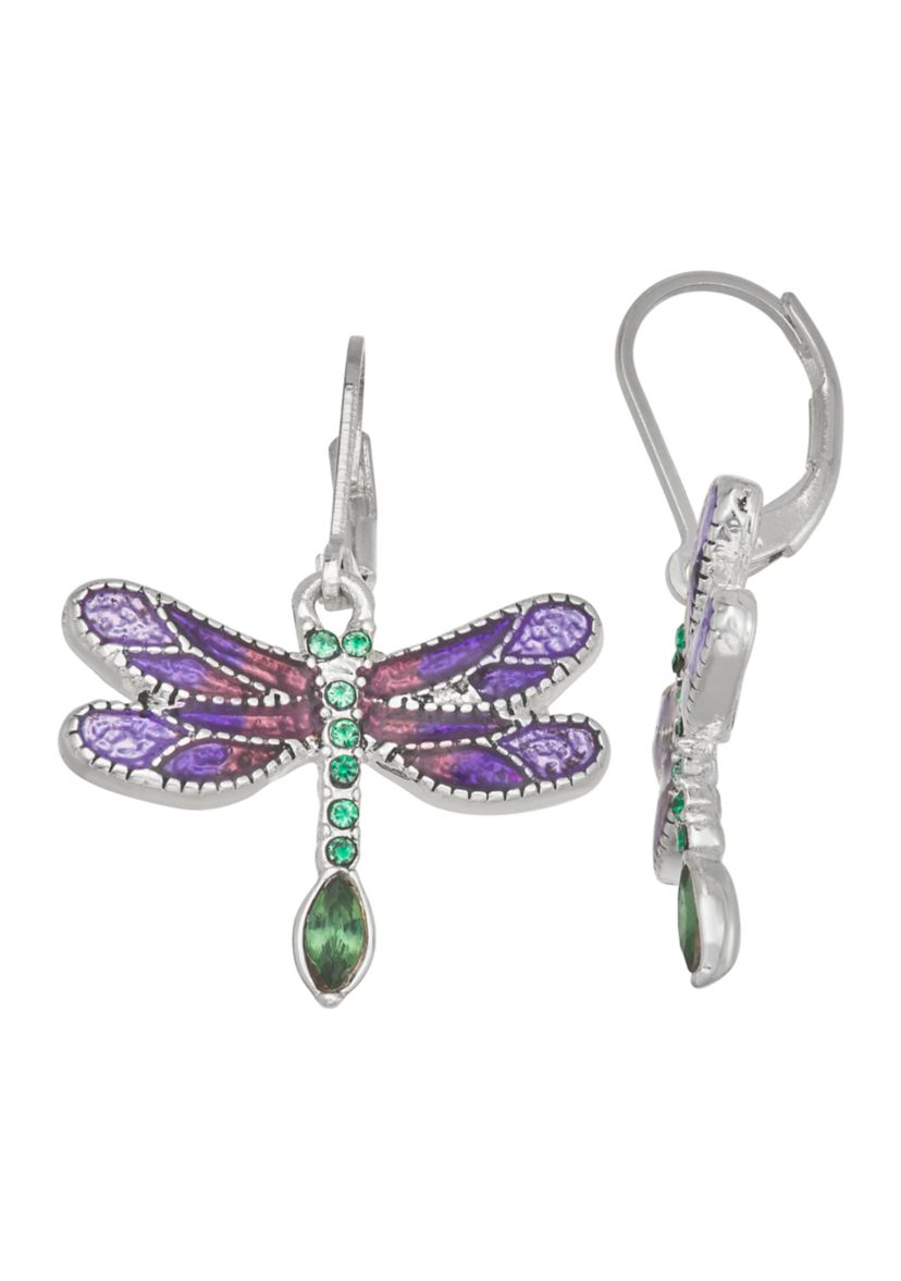 Dragonfly Drop Earrings