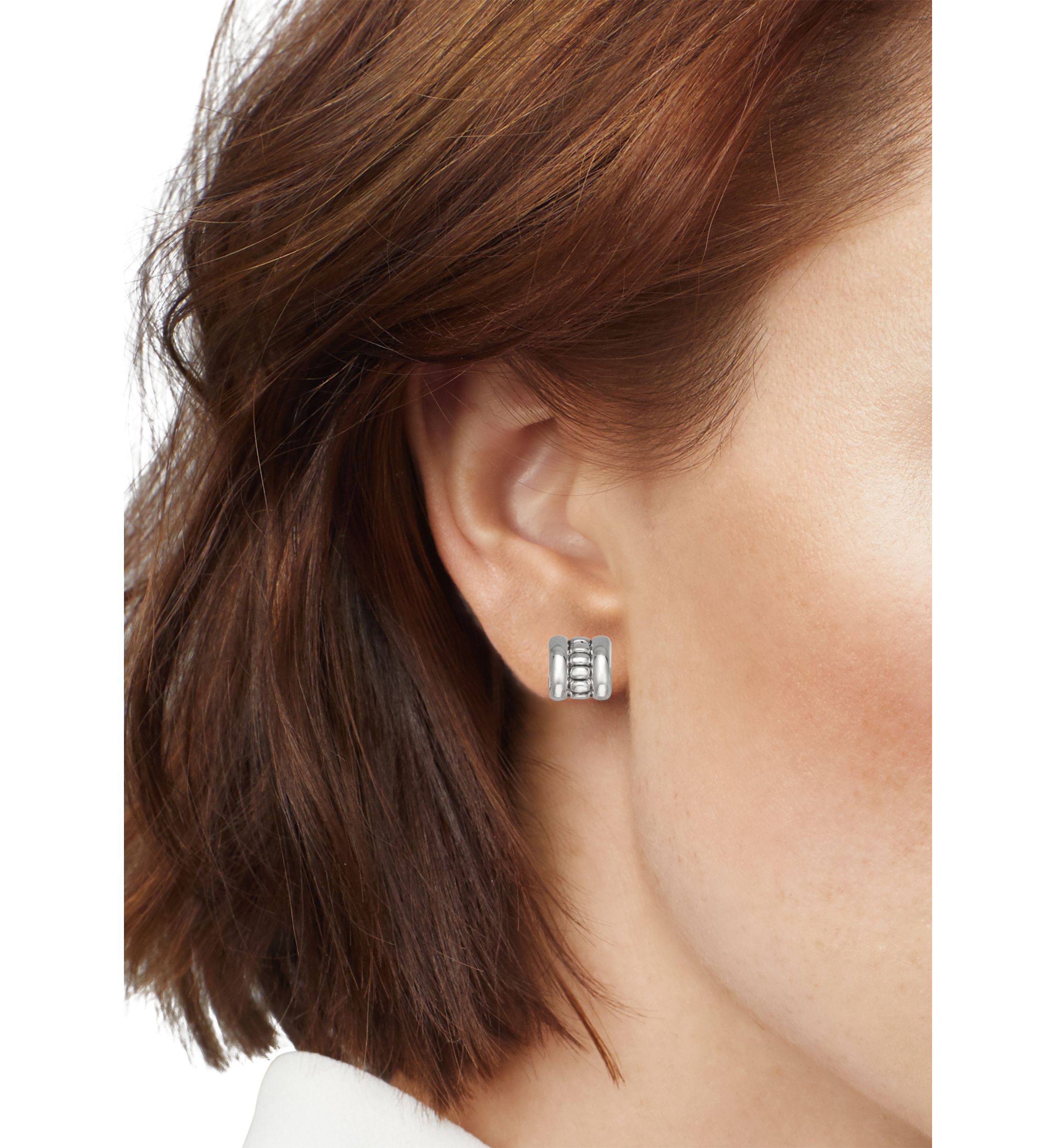 Tri Tone Mixed Trio Earring Set