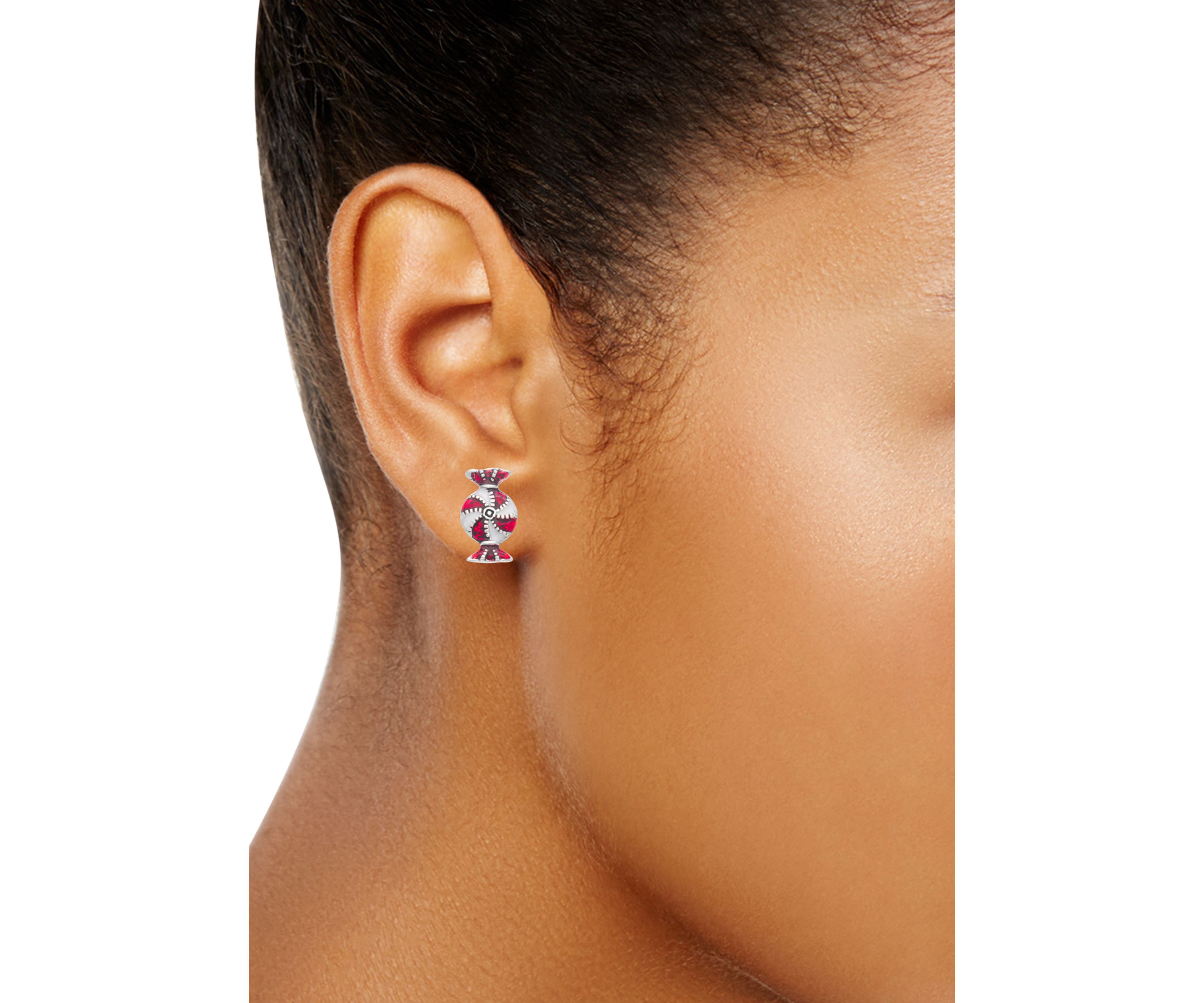  Holiday Trio Silver Tone Earring Set