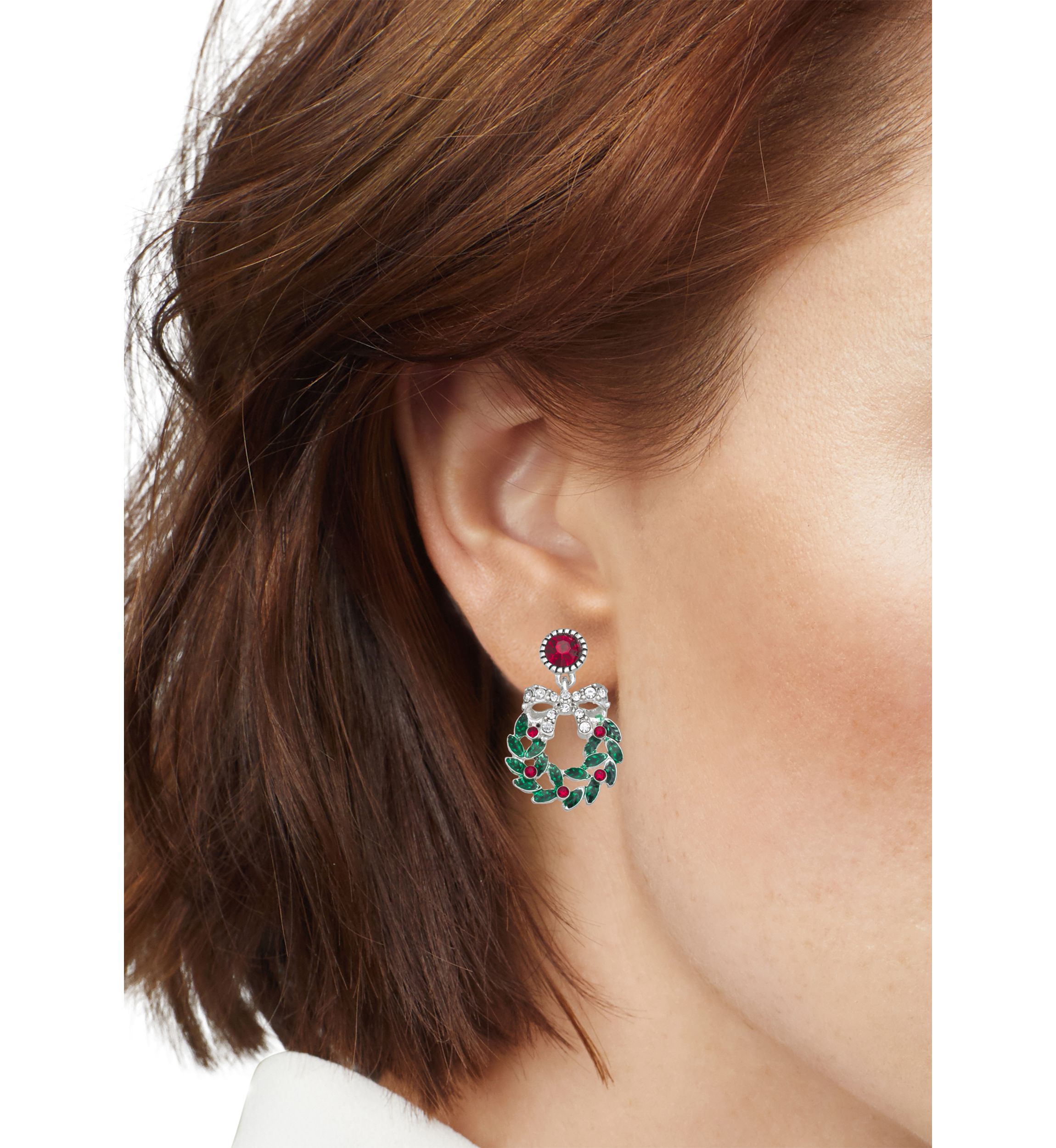 Wreath Stud Earrings