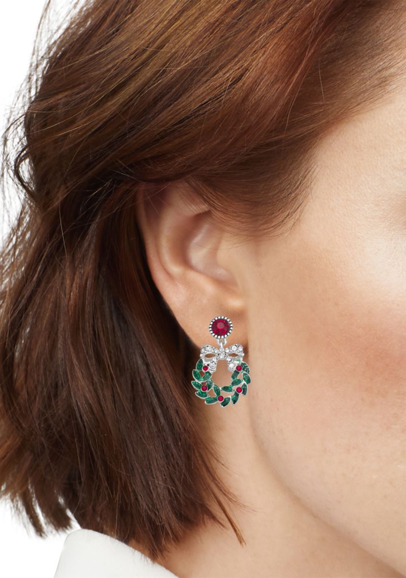 Wreath Stud Earrings