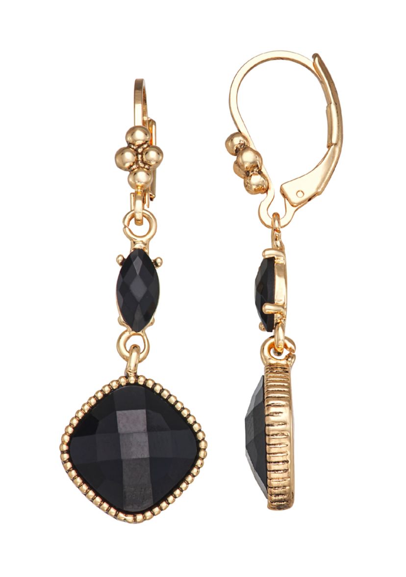 Holiday Key Linear Earrings