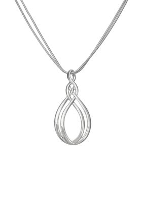 Louis Vuitton LV Snake Pendant Necklace Aged Silver in Metal with Aged  Silver-tone - US