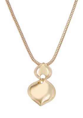 Belk & Co Heart Shape Padlock Necklace